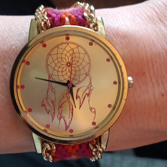 Dream Catcher Watch w/Drawstring Strap - Picture 4 of 6